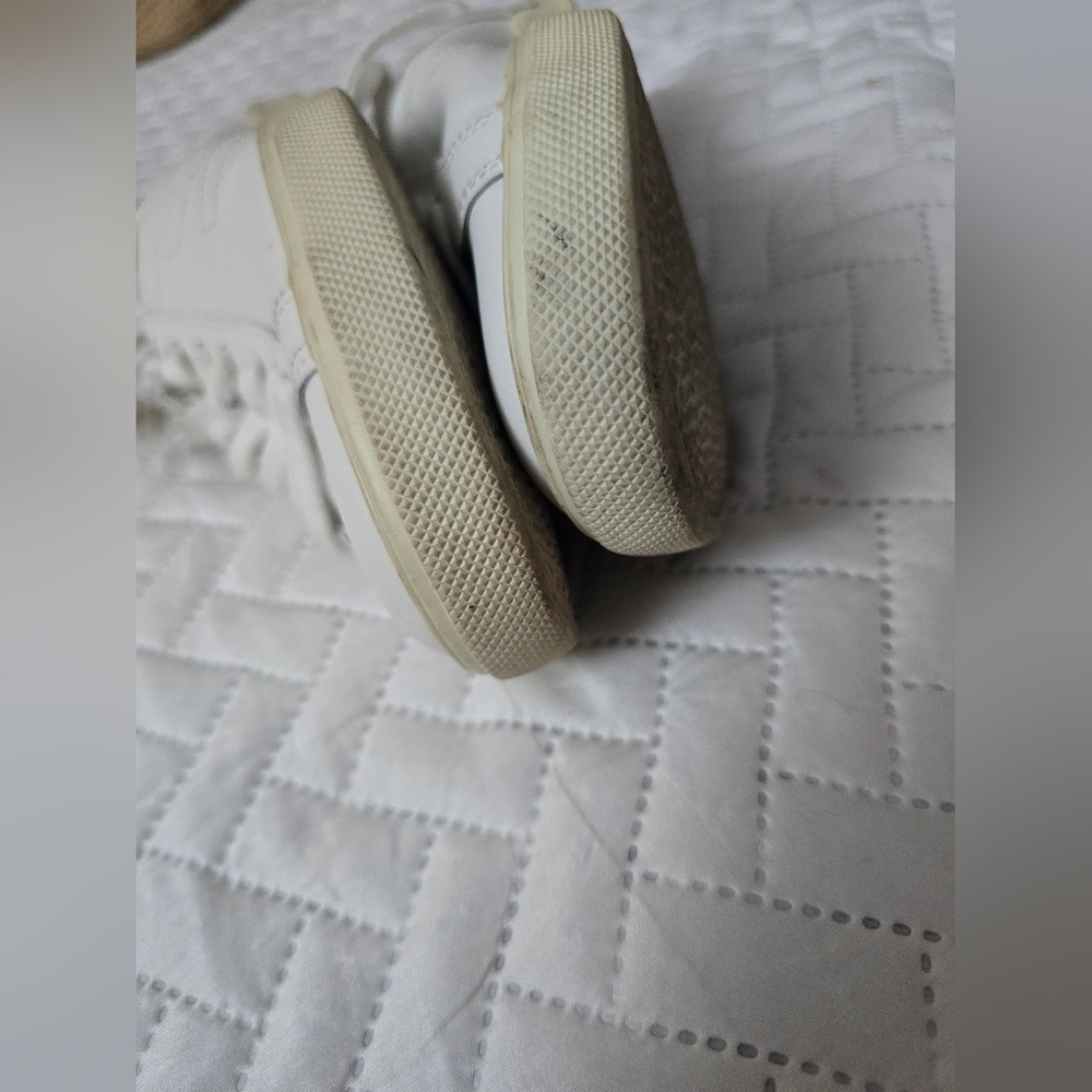 Veja Esplar Leather White Sneakers Shoes - Picture 6 of 9